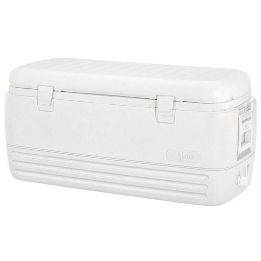 & Chest Cool Polar Quick qt. Igloo Cooler, White 120 Ice