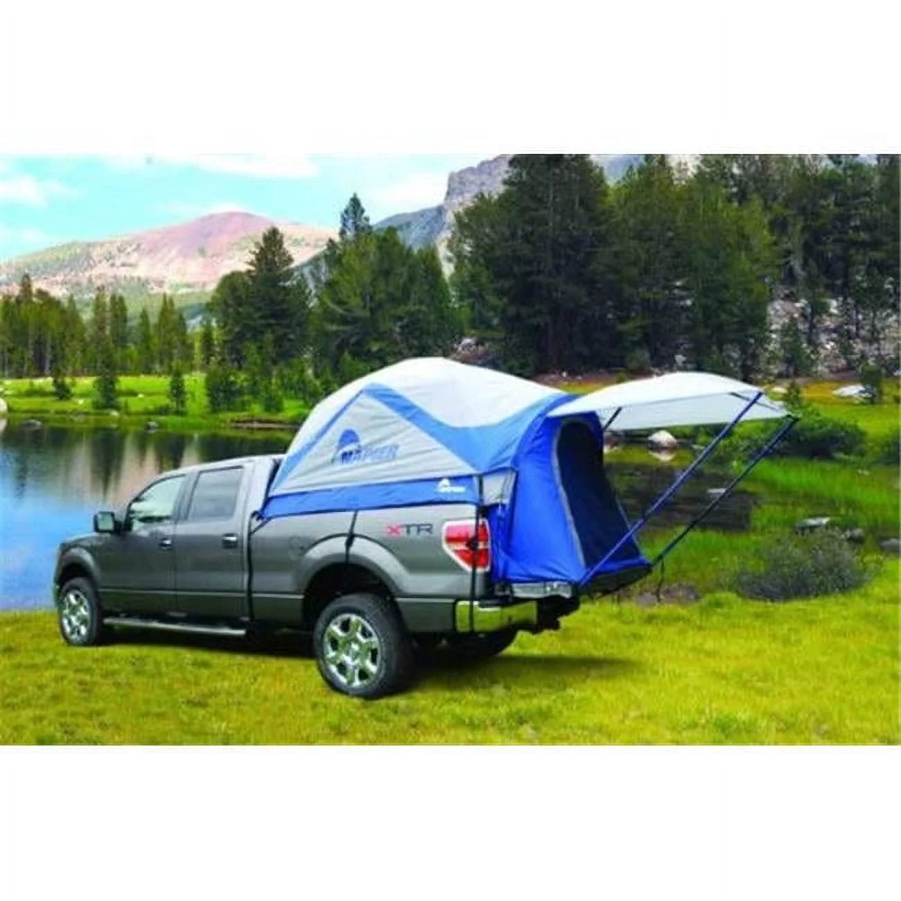 & Bed Grey 8-8.2 Truck Tent, Sportz ft. Napier Blue